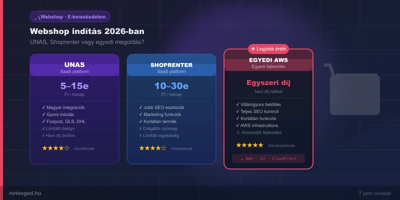 Webshop indítás 2026-ban
